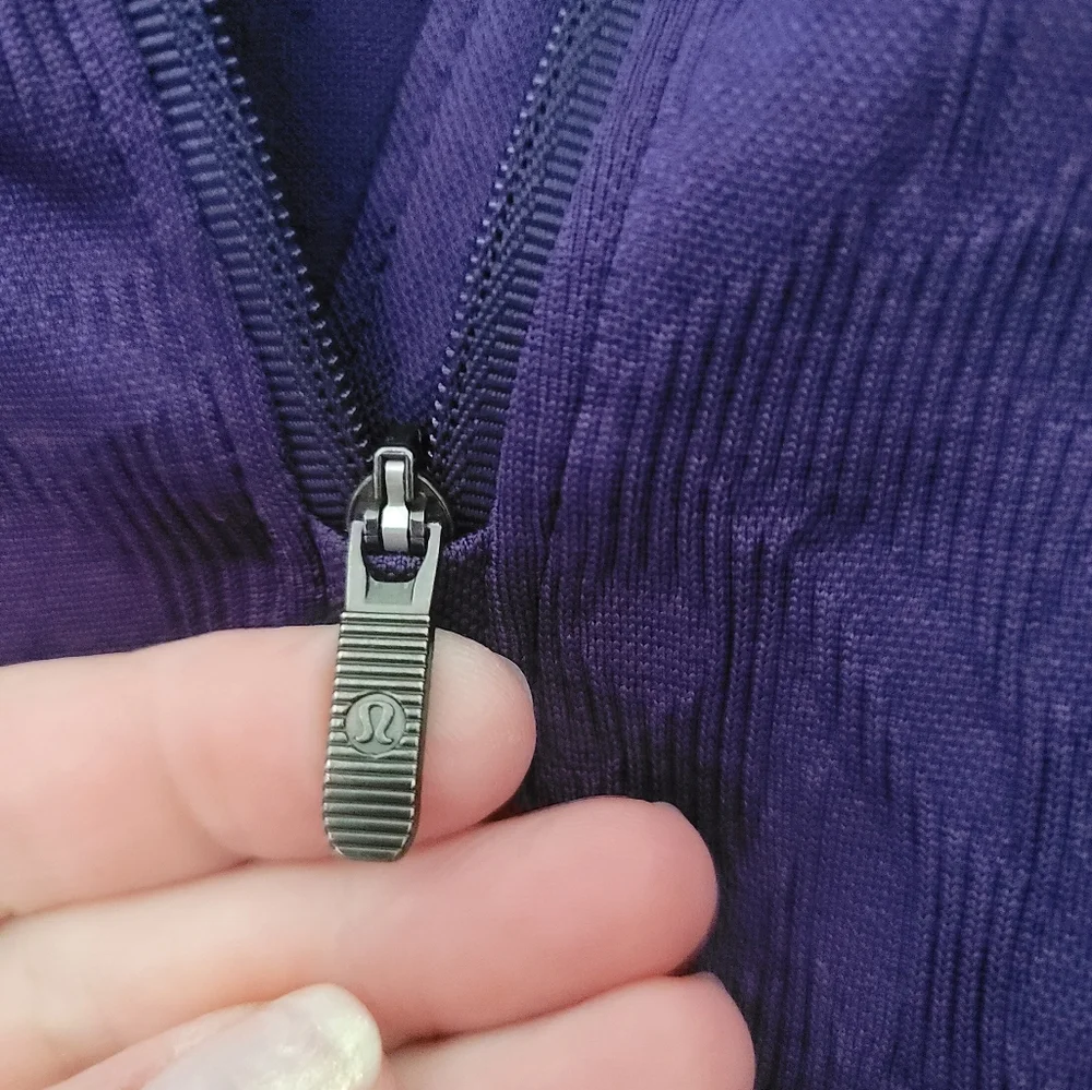 **sold**  Lululemon 3/4 zip pullover. - Picture 3 of 5